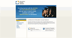 Desktop Screenshot of educationaccessnetwork.org